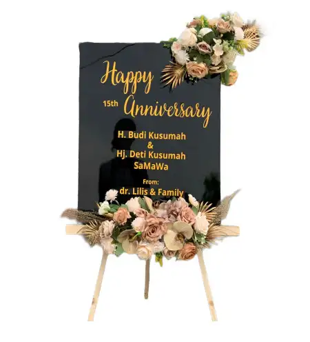 Papan Bunga Akrilik Pancawati